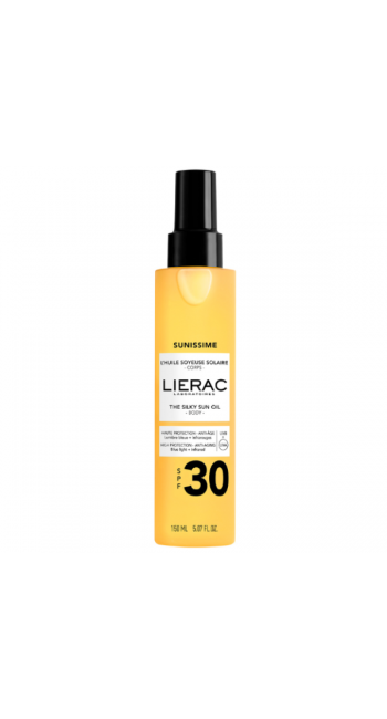 Lierac Sunissime The Silky Sun Oil Body Aντηλιακό Λάδι Σώματος SPF30, 150ml