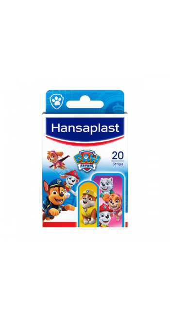Hansaplast Paw Patrol Strips Παιδικά Επιθέματα Πληγών, 20τμχ