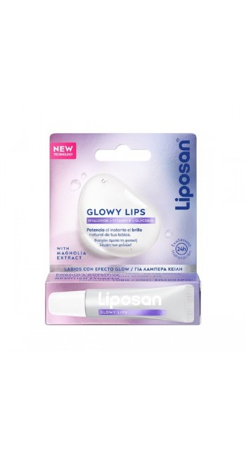Liposan Glowy Lips Magnolia Extract Ενυδατικό Gloss Χειλιών, 10ml