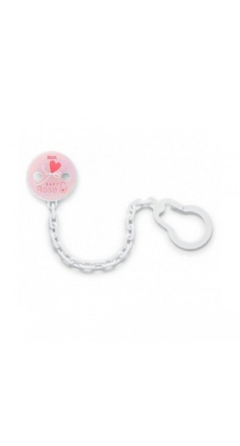 Nuk Αλυσίδα Πιπίλας Baby Rose, 1τμχ