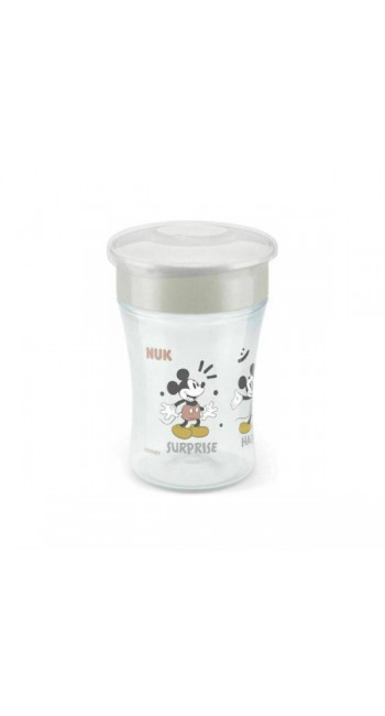 Nuk Magic Cup Disney Πλαστικό Κύπελλο με Χείλος & Καπάκι 8m+, 230ml