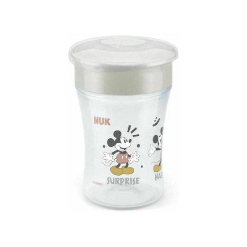 Nuk Magic Cup Disney Πλαστικό Κύπελλο με Χείλος & Καπάκι 8m+, 230ml Nuk Magic Cup Disney Πλαστικό Κύπελλο με Χείλος & Καπάκι 8m+, 230ml