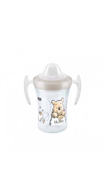 Nuk Winnie the Pooh Εκπαιδευτικό Ποτηράκι με Μαλακό Στόμιο & Εργονομικές Λαβές 6m+, 230ml
