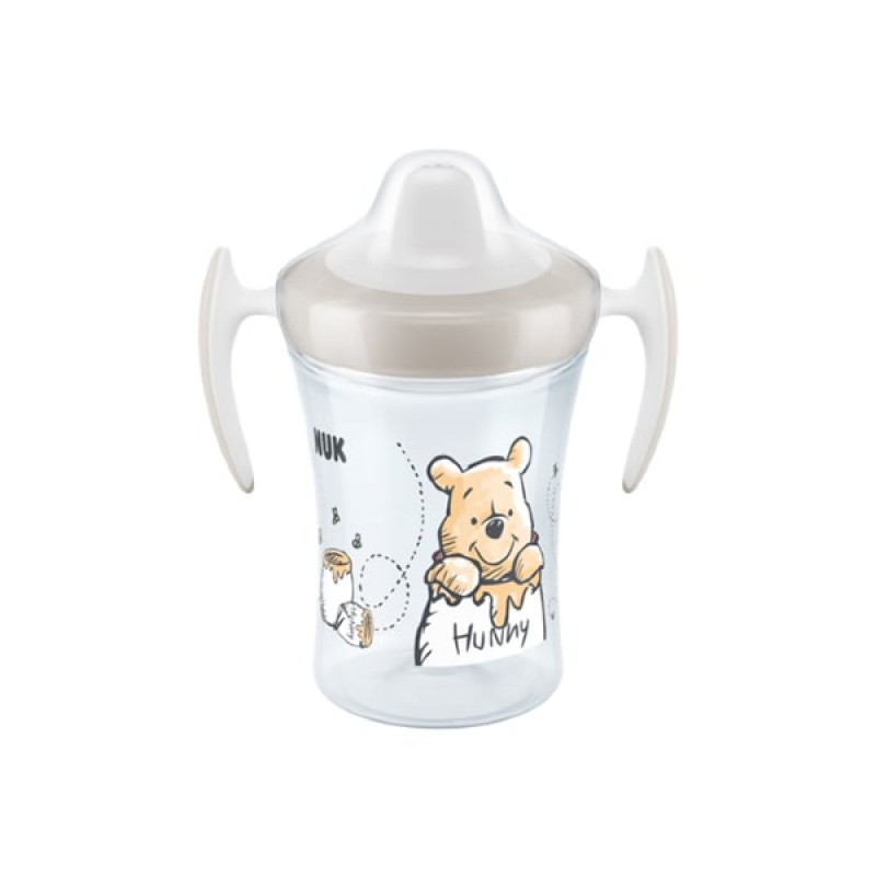 Nuk Winnie the Pooh Εκπαιδευτικό Ποτηράκι με Μαλακό Στόμιο & Εργονομικές Λαβές 6m+, 230ml Nuk Winnie the Pooh Εκπαιδευτικό Ποτηράκι με Μαλακό Στόμιο & Εργονομικές Λαβές 6m+, 230ml