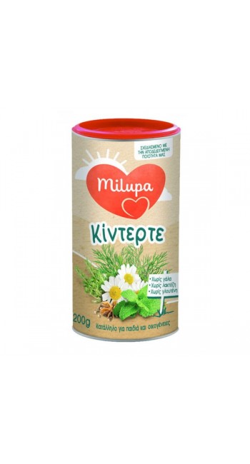 Milupa Κίντερτε Ρόφημα Βοτάνων για 6+m, 200gr