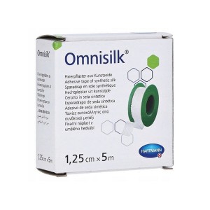 Hartmann Omnisilk Λευκή Μεταξωτή Ταινία Στερέωσης 1.25cmx5m, 1τμχ