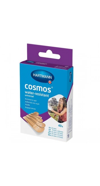 Hartmann Cosmos Water Resistant Αδιάβροχα Αυτοκόλλητα Επιθέματα, 40τμχ