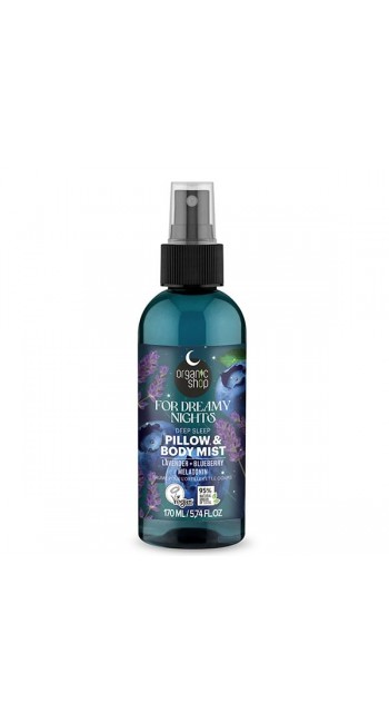 Organic Shop by Natura Siberica Deep Dreamy Night Pillow & Body Mist, 170ml