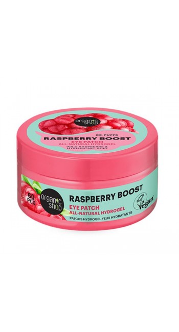 Organic Shop by Natura Siberica Raspberry Boost Natural Eye Patches, 60τμχ