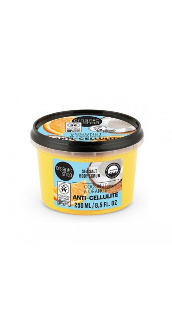 Organic Shop by Natura Siberica Anti-Cellulite Scrub Απολεπιστικό Σώματος, 250ml