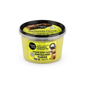 Organic Shop Sugar Body Scrub Pistachio Fudge με Φιστίκι & Βούτυρο Κακάο, 250ml