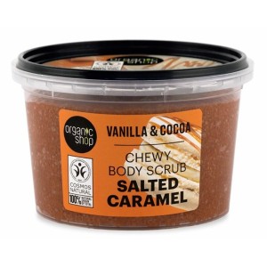 Organic Shop by Natura Siberica Salted Caramel Απολεπιστικό Σώματος, 250ml