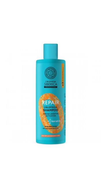 Natura Siberica Oblepikha Σαμπουάν Μαλλιών για Αναδόμηση, 400ml