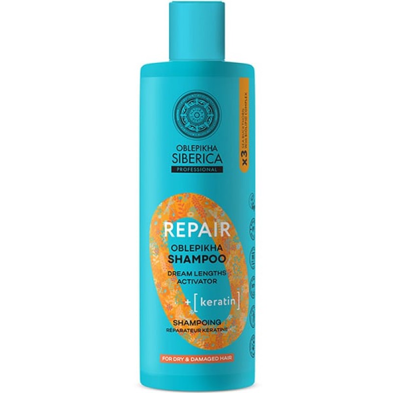 Natura Siberica Oblepikha Σαμπουάν Μαλλιών για Αναδόμηση, 400ml Natura Siberica Oblepikha Σαμπουάν Μαλλιών για Αναδόμηση, 400ml