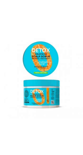 Natura Siberica Oblepikha Detox Scalp Scrub Μαλλιών, 300ml