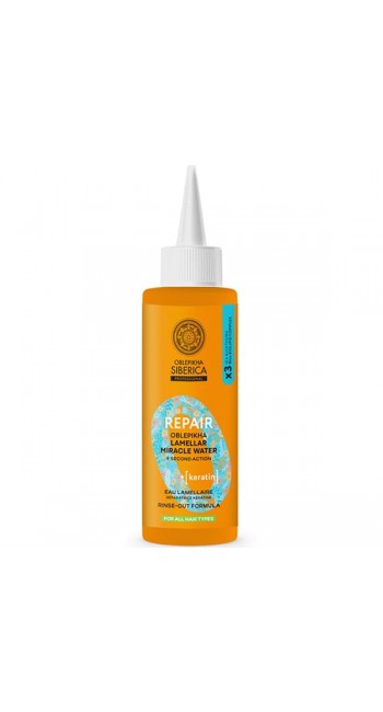 Natura Siberica Oblepikha Lotion Μαλλιών για Αναδόμηση με Κερατίνη, 200ml