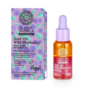 Natura Siberica Anti-OX Wild Blueberry Renewing Face Serum με Άγρια Μύρτιλλα, 30ml