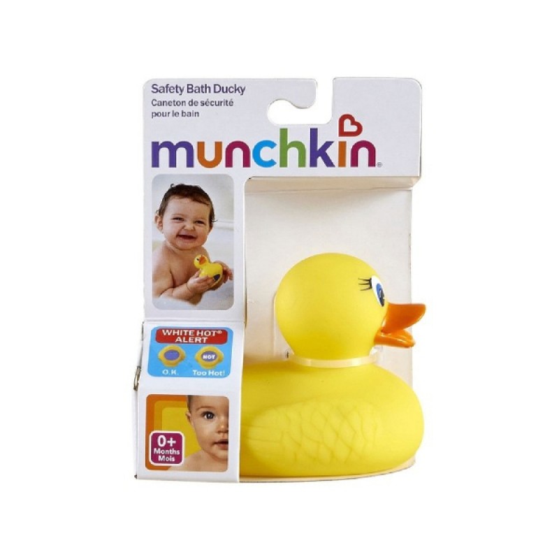 Munchkin Safety Duck Παιχνίδι Μπάνιου Με Ένδειξη Θερμοκρασίας, 1τμχ Munchkin Safety Duck Παιχνίδι Μπάνιου Με Ένδειξη Θερμοκρασίας, 1τμχ
