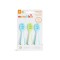 Munchkin Gentle Dip Self-Feeding Spoons Σετ Κουτάλια 4m+, 3τμχ