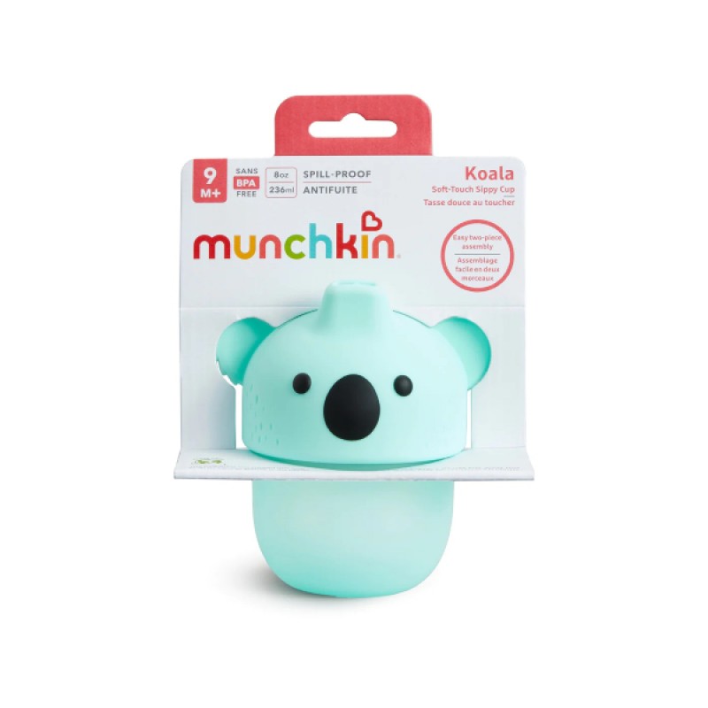 Munchkin Παιδικό Κύπελλο Koala Soft Touch Sippy Cup 230ml, 1τμχ Munchkin Παιδικό Κύπελλο Koala Soft Touch Sippy Cup 230ml, 1τμχ
