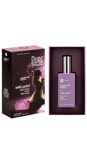 Panthenol Extra Pure Attraction Wild Petal Limited Edition Eau de Toilette, 50m
