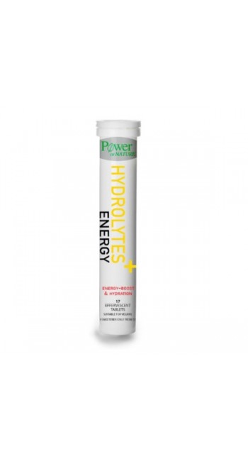 Power Health Hydrolytes + Energy, 17 Αναβράζοντα Δισκία 