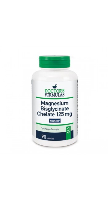 Doctor's Formulas Magnesium Bisglycinate Chelate 125mg, 90caps