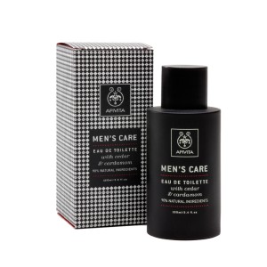 Apivita Men's Care Eau de Toilette με Κέδρο & Κάρδαμο, 100ml