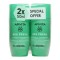 Apivita Promo Bee Fresh Αποσμητικό Roll On 24H Δράσης, 2x50ml 