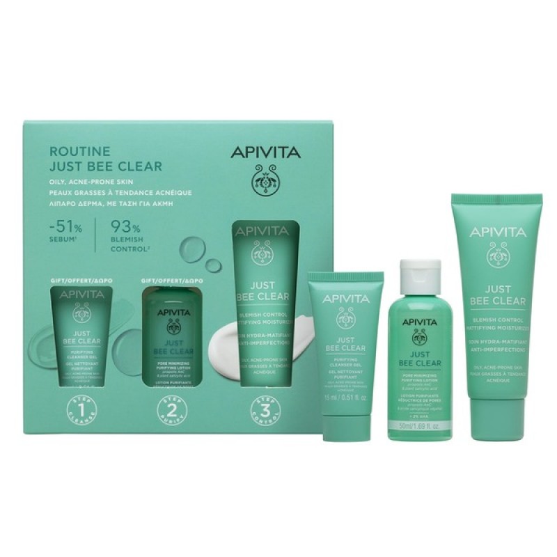 Apivita Set Just Bee Clear Apivita Set Just Bee Clear