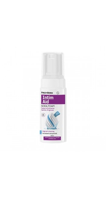 Frezyderm Intim Aid Soda Foam Αφρός Καθαρισμού για Ευαίσθητη Περιοχή, 100ml