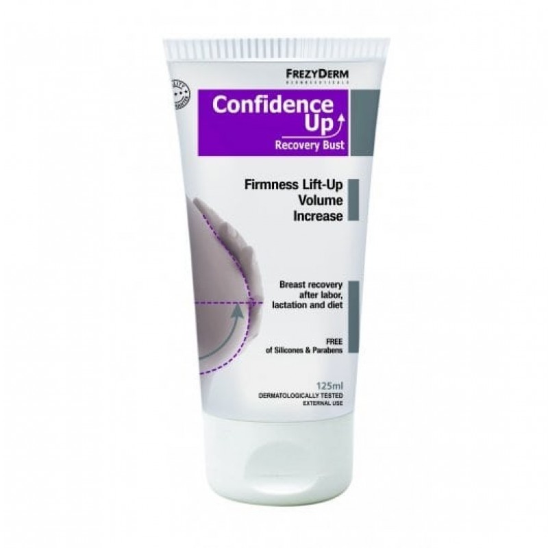 Frezyderm Confidence Up Recovery Bust Κρέμα Gel για τη Σύσφιξη, Ανόρθωση & Αύξηση του Όγκου του Στήθους, 125ml Frezyderm Confidence Up Recovery Bust Κρέμα Gel για τη Σύσφιξη, Ανόρθωση & Αύξηση του Όγκου του Στήθους, 125ml