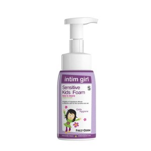 Frezyderm Sensitive Kids Intim Girl Foam Αφρός Καθαρισμού για την Καθημερινή Υγιεινή της Ευαίσθητης Περιοχής κατά τη Νεογνική, Παιδική & Προεφηβική Ηλικία, 250ml