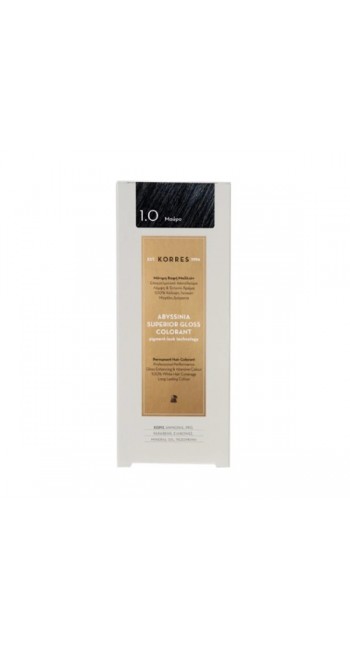 Korres Abyssinia Superior Gloss Colorant 1.0 Μαύρο