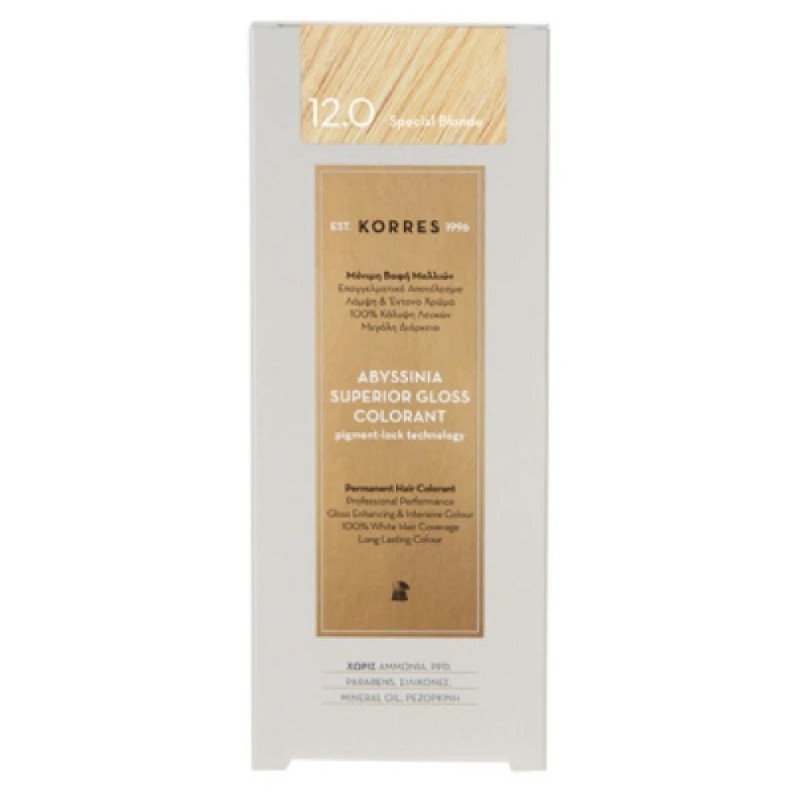 Korres Abyssinia Superior Gloss Colorant 12.0 Special Blonde