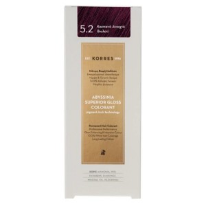 Korres Abyssinia Superior Gloss Colorant 5.2 Καστανό Ανοιχτό Βιολετί