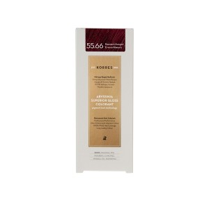 Korres Abyssinia Superior Gloss Colorant 55.66 Καστανό Ανοιχτό Έντονο Κόκκινο