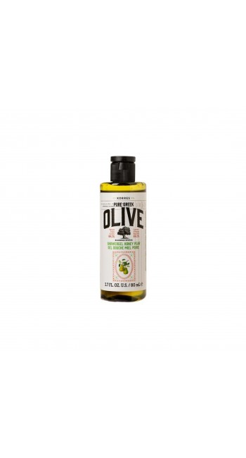 Korres Pure Greek Olive Αφρόλουτρο Μέλι - Αχλάδι, 80ml