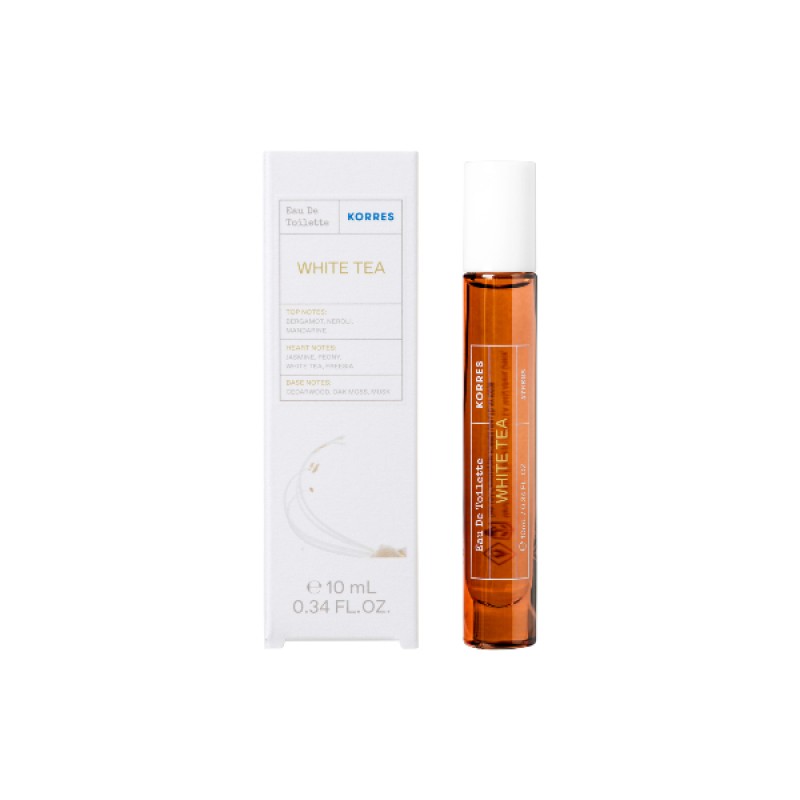 Korres White Tea Eau de Toilette, 10ml Korres White Tea Eau de Toilette, 10ml