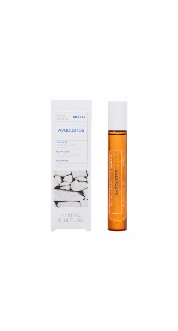 Korres Avgoustos Eau De Toilette Ανδρικό Άρωμα, 10ml