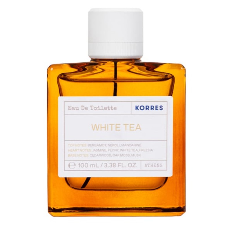Korres Eau De Toilette White Tea Γυναικείο Άρωμα, 100ml Korres Eau De Toilette White Tea Γυναικείο Άρωμα, 100ml