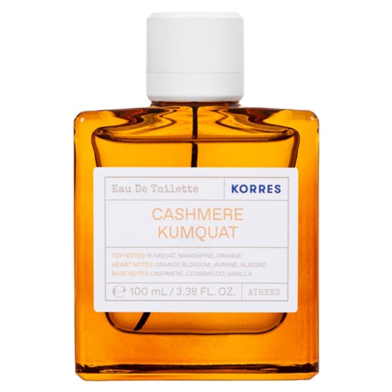 Korres Cashmere Kumquat Eau de Toilette Γυναικείο Άρωμα, 100ml Korres Cashmere Kumquat Eau de Toilette Γυναικείο Άρωμα, 100ml