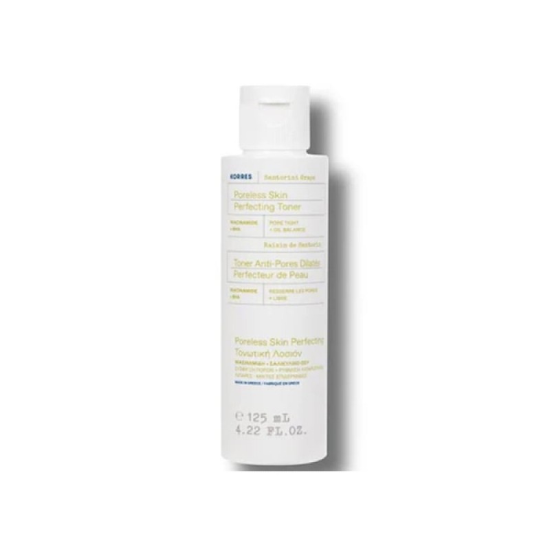 Korres Santorini Grape Poreless Skin Perfecting Τονωτική Λοσιόν, 125ml Korres Santorini Grape Poreless Skin Perfecting Τονωτική Λοσιόν, 125ml