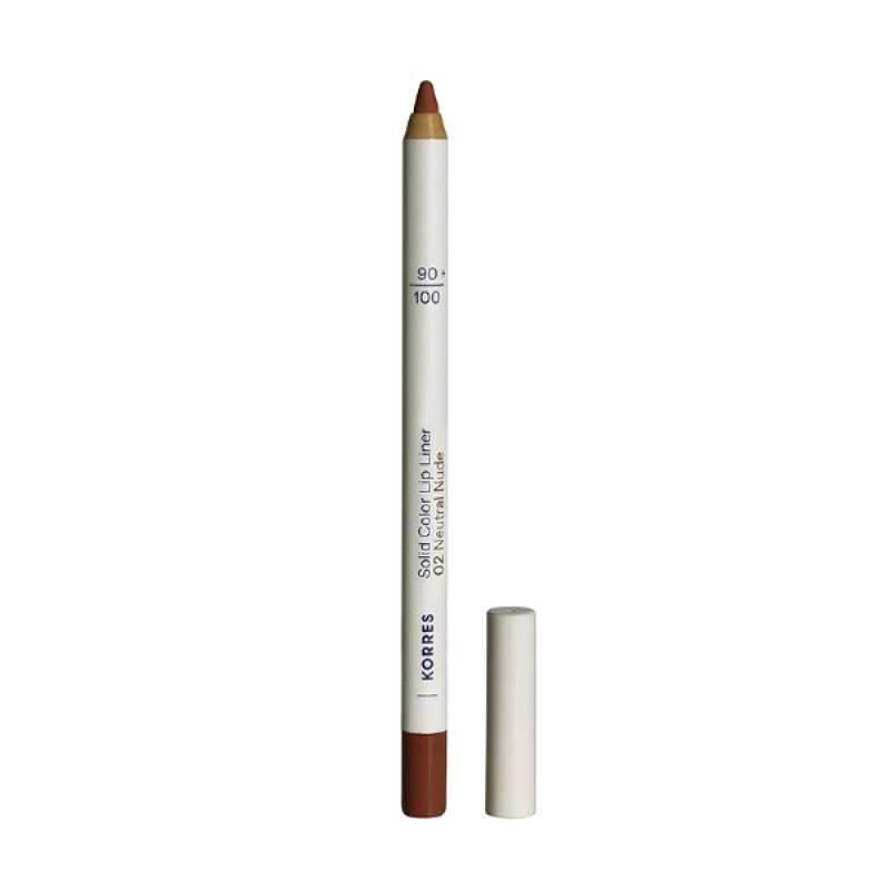Korres Solid Color Lip Liner No.02 Neutral Nude, 1.2gr Korres Solid Color Lip Liner No.02 Neutral Nude, 1.2gr