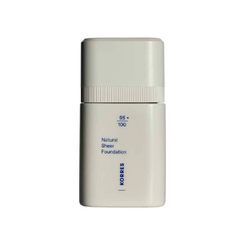 Korres Natural Sheer Foundation για Φυσική Κάλυψη 02 Medium, 30ml Korres Natural Sheer Foundation για Φυσική Κάλυψη 02 Medium, 30ml