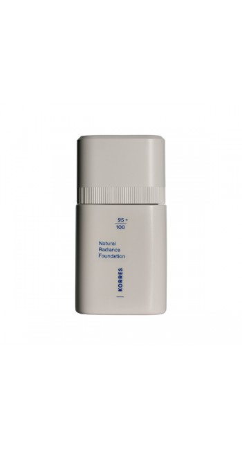 Korres Natural Radiance Foundation Μεσαία Κάλυψη & Λάμψη 01 Light, 30ml