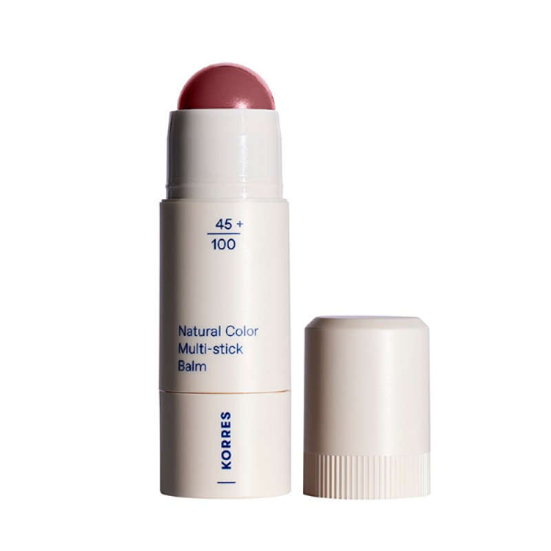 Korres Natural Color Multi-stick Balm Νο23 Vintage Rose Korres Natural Color Multi-stick Balm Νο23 Vintage Rose