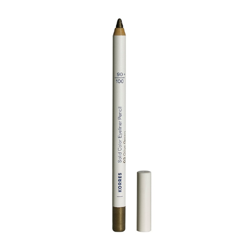 Korres Solid Color Eyeliner Μολύβι Ματιών 03 Olive Green, 1.2gr Korres Solid Color Eyeliner Μολύβι Ματιών 03 Olive Green, 1.2gr