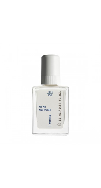 Korres No No Nail Polish No.02 Milky White Βερνίκι Νυχιών, 11ml