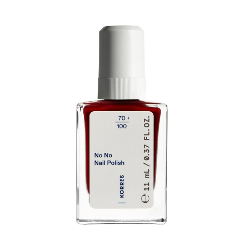 Korres No No Nail Polish No.57 Wine Red Βερνίκι Νυχιών, 11ml Korres No No Nail Polish No.57 Wine Red Βερνίκι Νυχιών, 11ml
